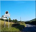 Brushford boundary sign