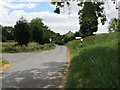 Sandhall Road at its junction with Sarah Rhodes Lane near Goole Bridge