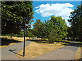 Paths in Golders Hill Park, near Golders Green