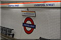 Liverpool Street Underground Station