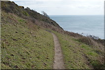 SX1750 : South West Coast Path, Lansallos Cliffs by N Chadwick