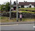 Royal Mail drop box on the west side of Bailey Street, Deri