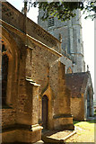 ST4849 : St Leonard's church, Rodney Stoke by Derek Harper
