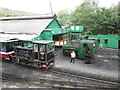 Snowdon Mountain Railway locoshed at Llanberis