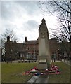 SJ8298 : War Memorial in Albion PlaceAlbert Bentley by Gerald England