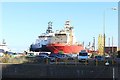 NZ4156 : Ships in Hendon Dock, Port of Sunderland by Graham Robson