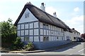 Timber-framed cottage in Alderton