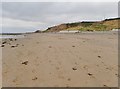J1505 : View West across the sandy beach at Gyles Quay by Eric Jones