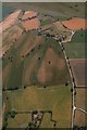 Parched fields at Twyford near Barrow on Trent: aerial 2018