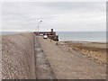 J1505 : View seawards along Gyles Quay Pier by Eric Jones