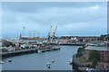 NZ3957 : The River Wear from Wearmouth Bridge by Graham Robson