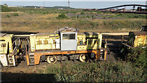 SE9110 : Withdrawn locomotives at Scunthorpe Steelworks by Gareth James