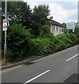 Two signs alongside Park Road, Pontypool