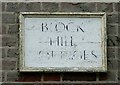 Kirby Road - Blockhill Cottages (name sign)