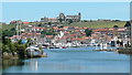 NZ9010 : Whitby and the River Esk by Mark Percy