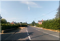 Abbey Road heading north out of Leiston