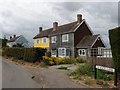 Colourful houses on Sock Lane