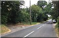 Footpath leaving the Kirdford Road