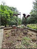 SP3265 : Peace poppies, Jephson Gardens by Stephen Craven