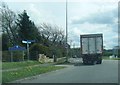 A68 at Hummerbeck village boundary