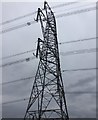 Pylon beside the footpath