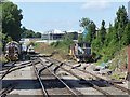 Leeming Bar station - trackwork to the west 