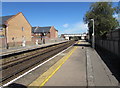 Towards Christchurch railway station footbridge