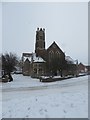 TM1714 : Christ Church United Reformed Church under snow by Duncan Graham
