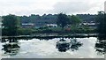 The Newry Ship Canal and the Greenbank Industrial Estate