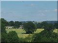 View across fields to Constable Burton