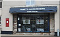 Hairdressing Salon & Postbox, The Parade, Chipping Sodbury, Gloucestershire 2014