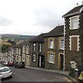 Houses on the south side of Brewer Street, Pontlottyn