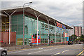 NS5768 : Tesco Extra store on Maryhill Road, Glasgow by Garry Cornes