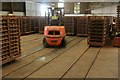 Charnwood Brick ? 6 ? Trolleys ready for the drying kiln