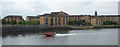 Fast RHIB on the Clyde in Glasgow