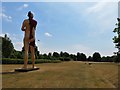 TF7828 : Damien Hirst at Houghton Hall 2018 - The Virgin Mother (Giant wasp stings bottom) by Richard Humphrey