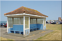 TR2869 : Shelter at Minnis Bay by Stephen McKay