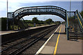 Plumpton station footbridge