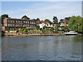 The River Thames and houses on Lower Hampton Road (3)