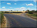 Road junction near Walgrave, Northamptonshire