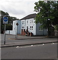 Large house on a Newport corner