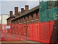 Former houses at the Soho Foundry