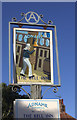 The Bell Inn sign, Walberswick