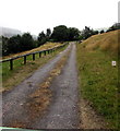 Access road to Llwyn Iago Farm, Fochriw