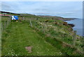 NT9757 : Berwickshire Coastal Path enters Scotland by Mat Fascione