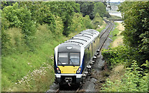 J4694 : Train, Ballycarry (August 2018) by Albert Bridge