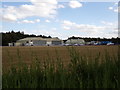 TL8427 : Airfield Buildings at Earls Colne Airfield by Geographer