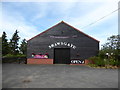 Winery building at Shawsgate Vineyard