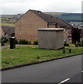 Back of an electricity substation, Fochriw Road, Pontlottyn