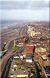 SD3036 : View north from Blackpool Tower - 1994 by John Lucas